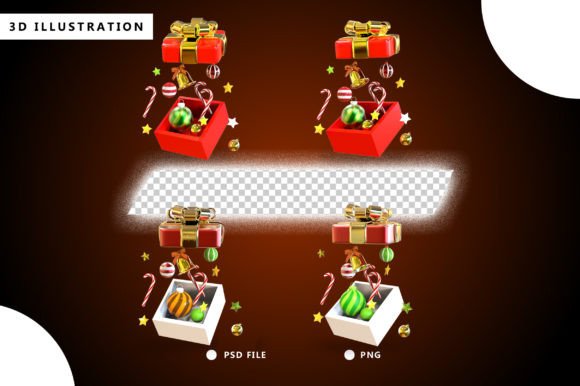 3d Open Gift Box and Christmas Ornaments: A Designer's Real-World Review