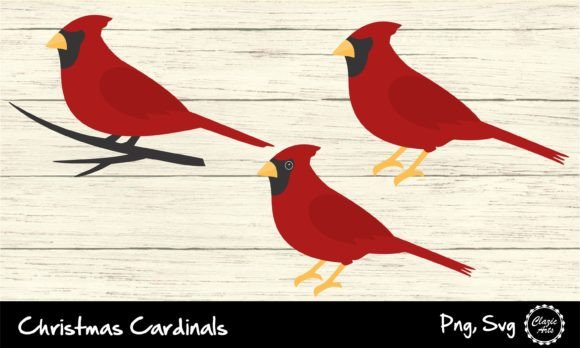 Christmas Cardinals: A Review of Festive Illustrations for Branding