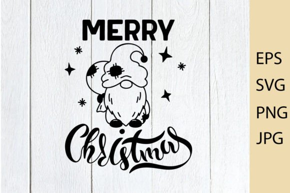 Christmas Gnome SVG Sublimation for Illustrations