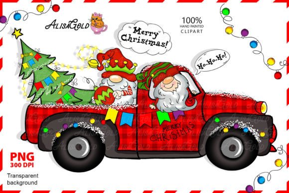 Christmas Gnomes, Christmas Trees on a T