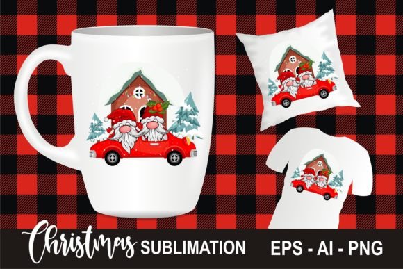 Christmas PNG Sublimation for Creative Design Projects