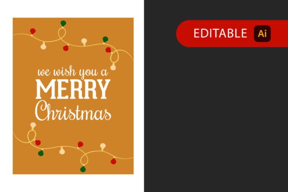 Merry Christmas Day Card – 38 Illustrations